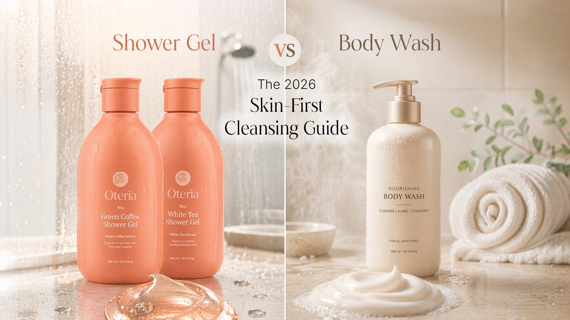 Difference Between Shower Gel And Body Wash? - Oteria
