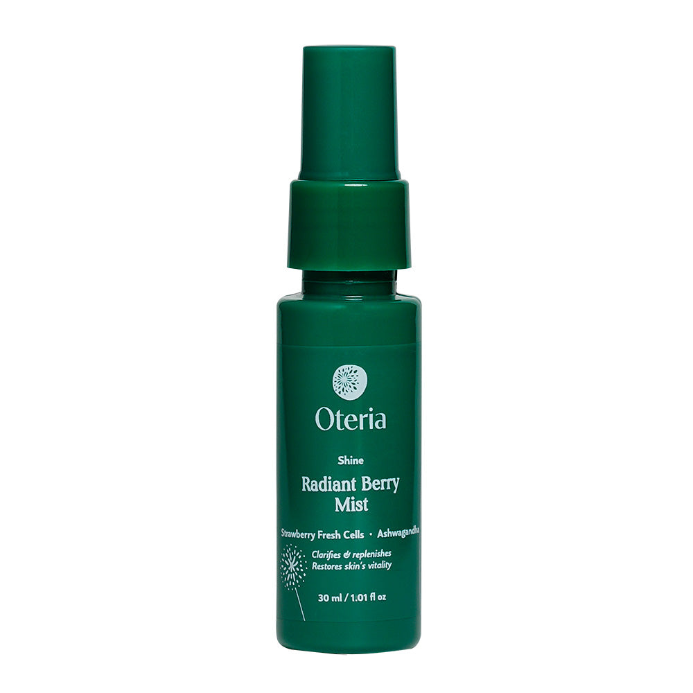 Radiant Berry Mist | With Fresh Strawberry Fruit Cells | For a radiant and youthful complexion.