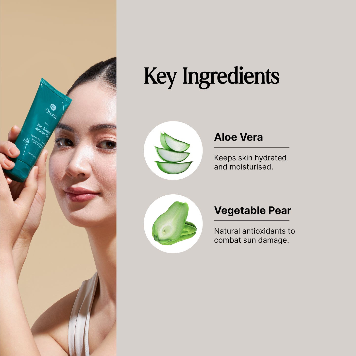 Sun-Kissed Suncare Gel