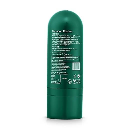 Radiant Berry Mist | With Fresh Strawberry Fruit Cells | For a radiant and youthful complexion.