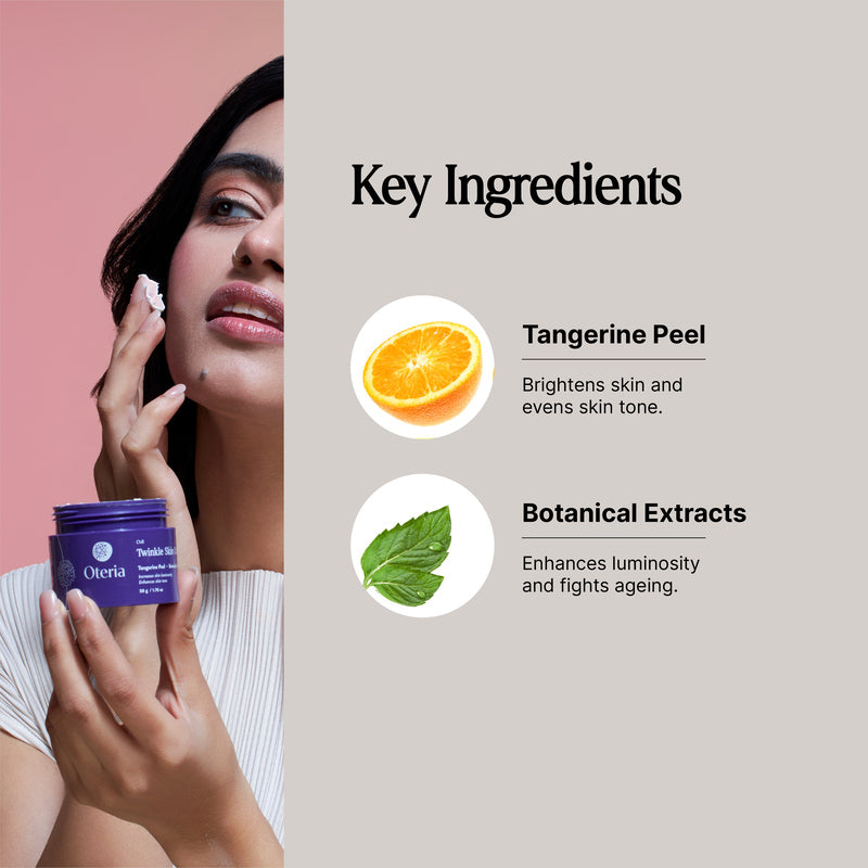 Twinkle Skin Cream | With Tangerine Peel and Botanical Extracts | For Pigmentation And Dark Spots