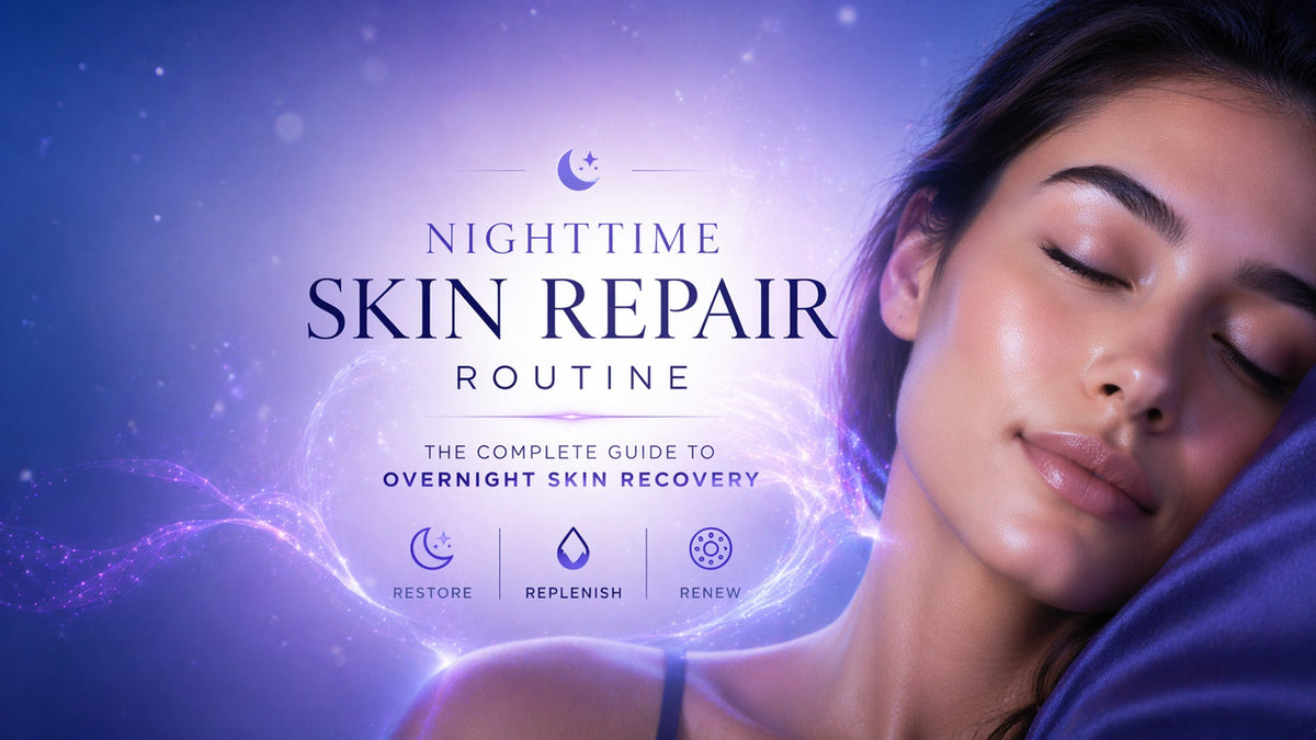 Night Repair Routine Nighttime Skin Repair Routine | Overnight Recovery with Oteria