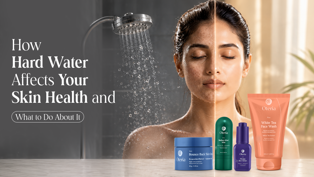 Hard Water Affects Your Skin 