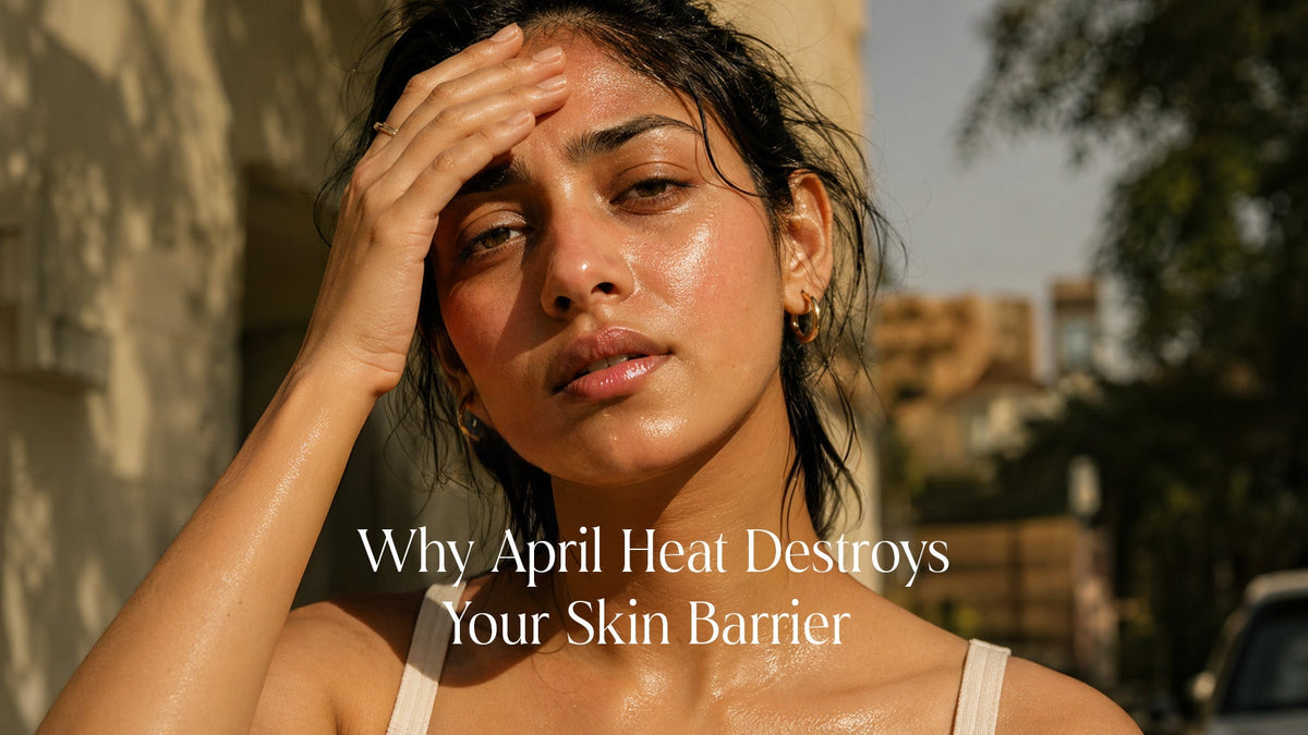 heat destroys skin barrier 