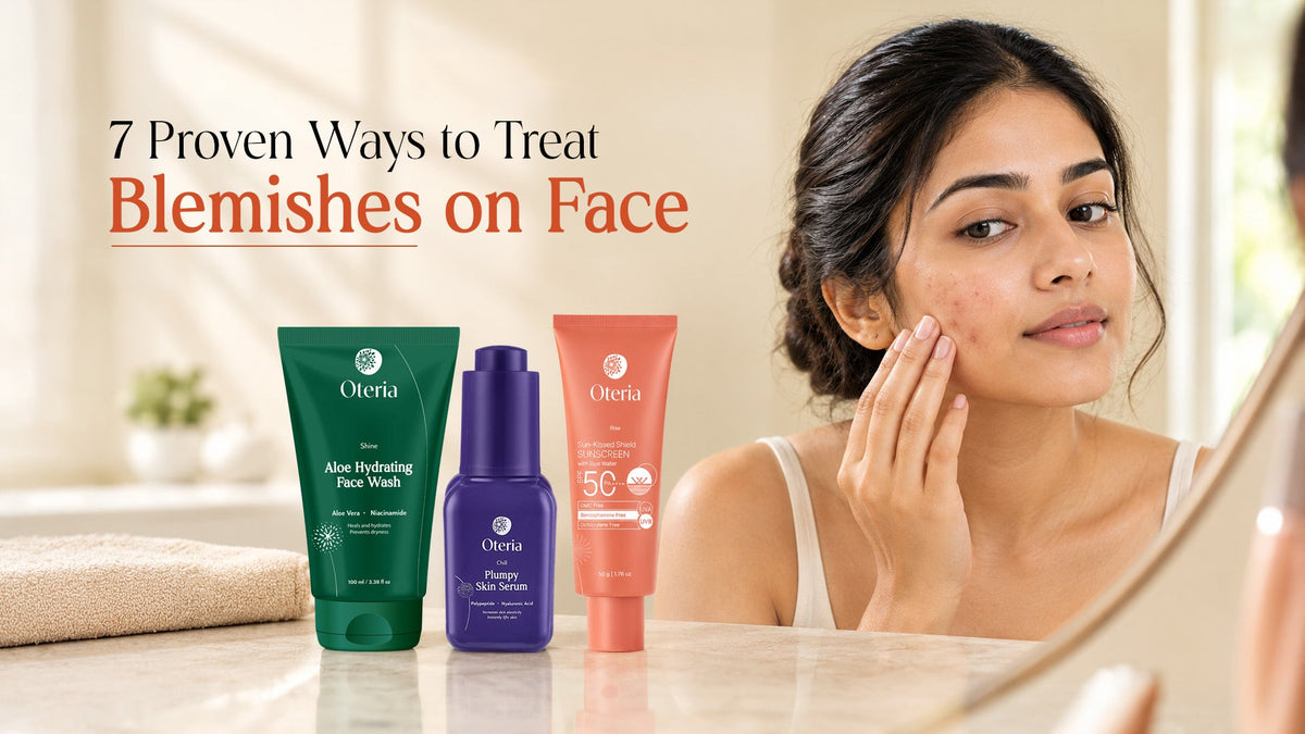 Blemishes on Face