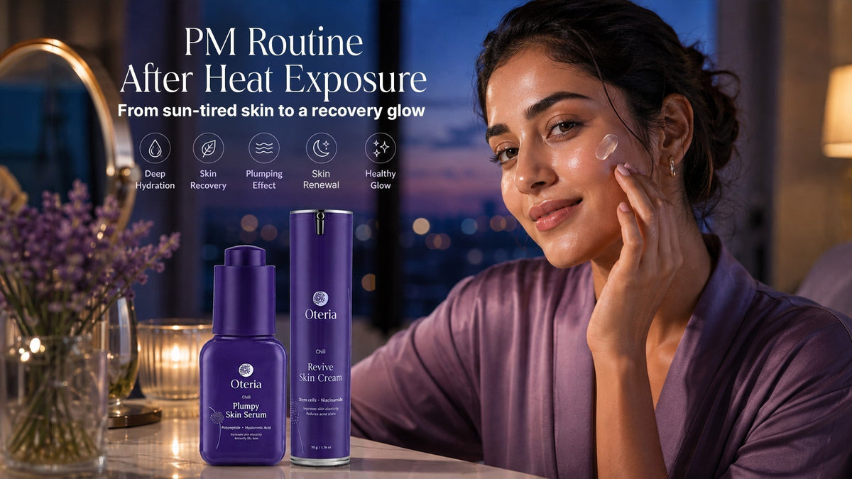 night skincare routine summer 