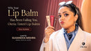 sugandha mishra lip balm promotion 