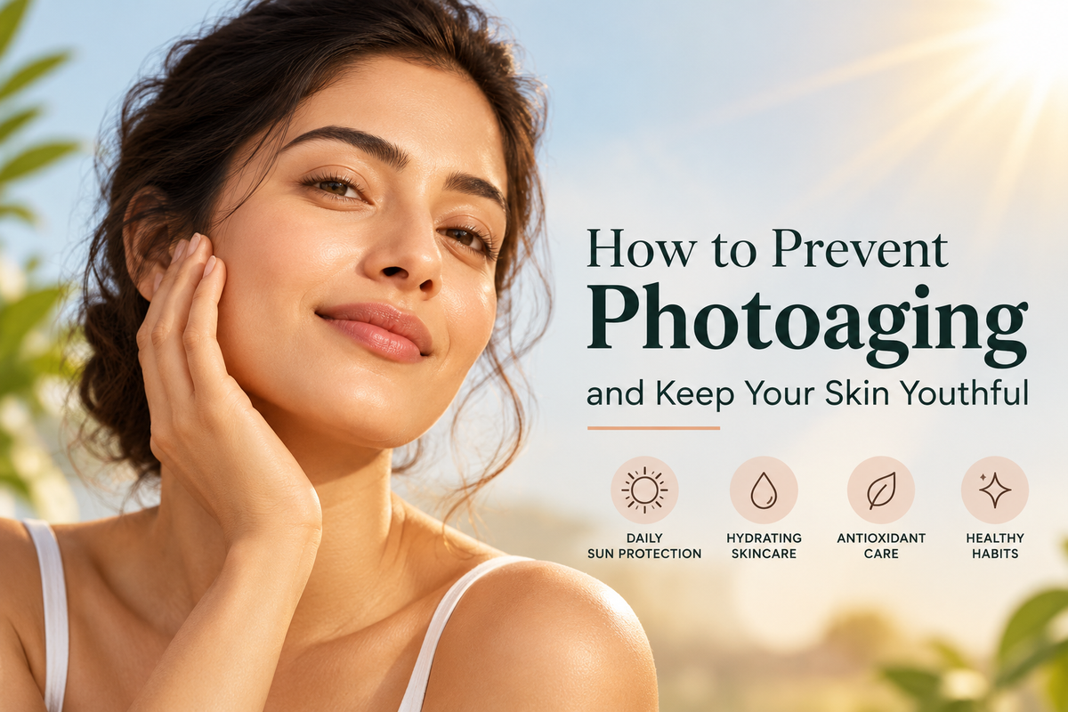 Prevent Photoaging and Keep Your Skin Youthful