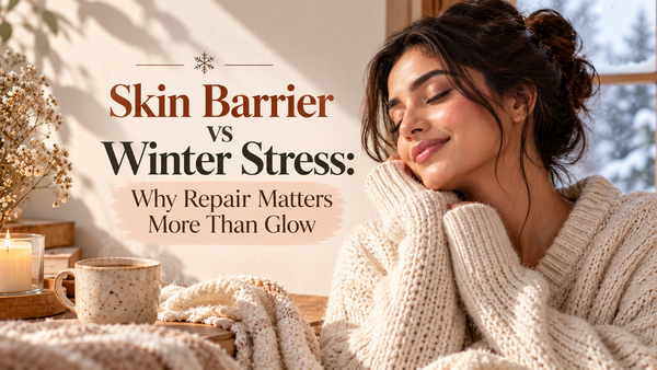Skin Barrier vs Winter Stress: Why Repair Matters More Than Glow