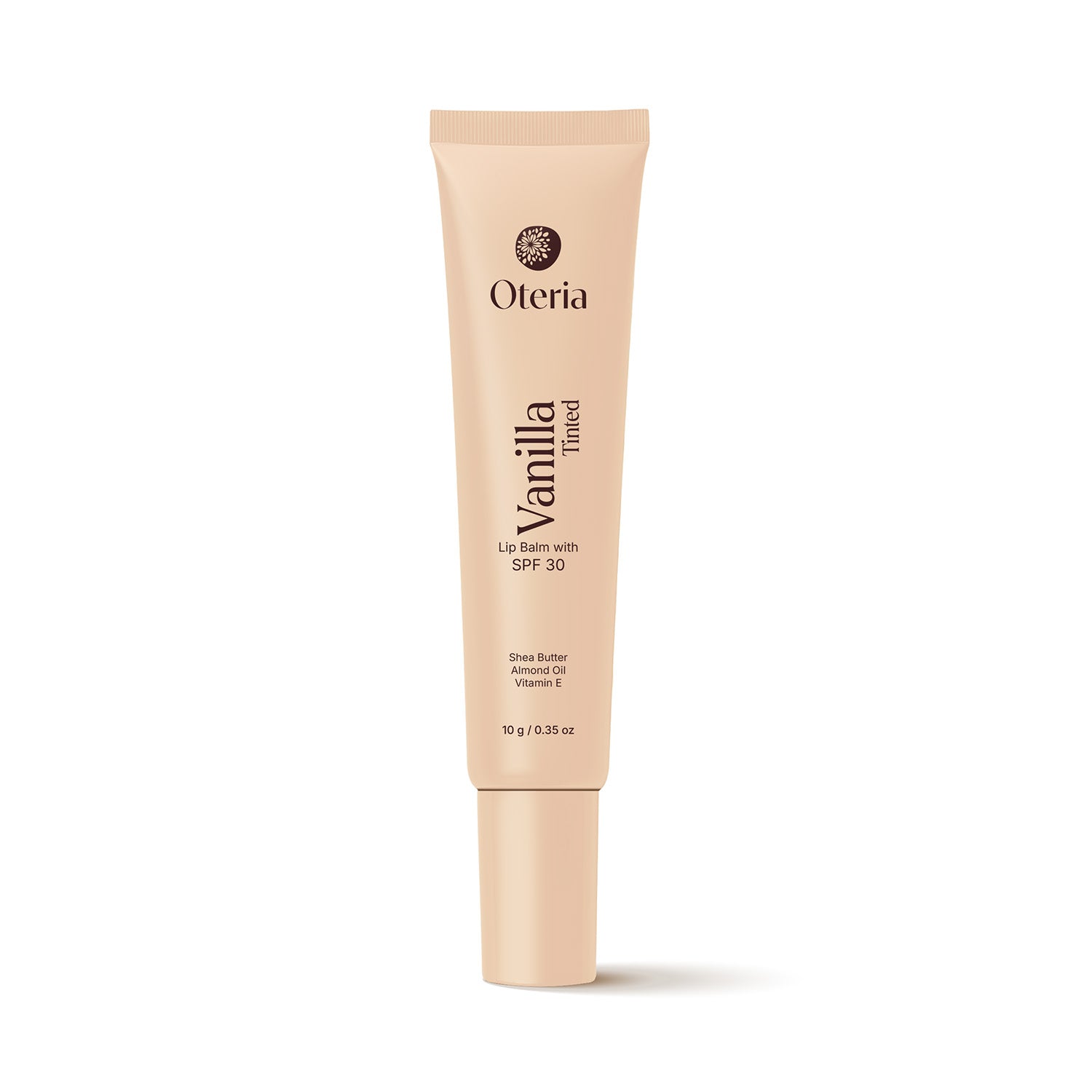 Vanilla Tinted Lip Balm | With Shea Butter, Almond Oil & Vitamin E | SPF 30 Sun Protection