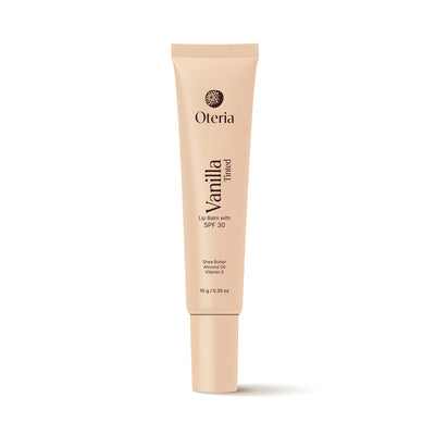 Vanilla Tinted Lip Balm | With Shea Butter, Almond Oil & Vitamin E | SPF 30 Sun Protection