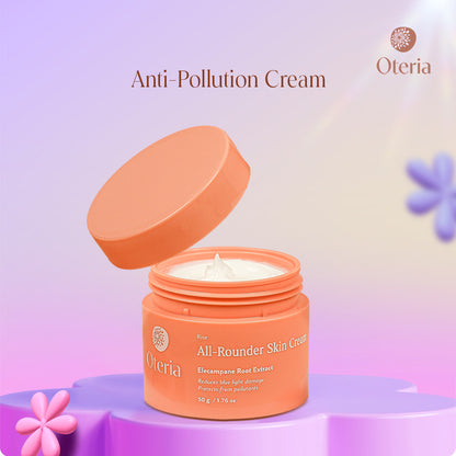 All Rounder Skin Cream | With Elecampane Root Extract | Fights Pollutants | Boosts Radiance in 14 Days