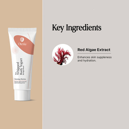 Whipped Body Yogurt | With Red Algae Extract | Boosts Hydration