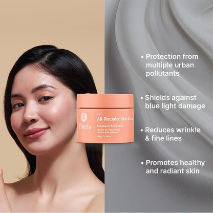 All Rounder Skin Cream | With Elecampane Root Extract | Fights Pollutants | Boosts Radiance in 14 Days