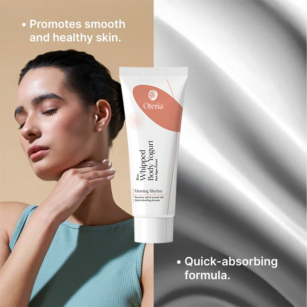 Whipped Body Yogurt | With Red Algae Extract | Boosts Hydration