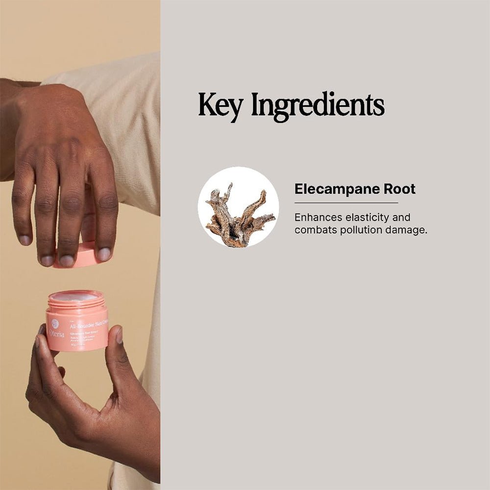 All Rounder Skin Cream | With Elecampane Root Extract | Fights Pollutants | Boosts Radiance in 14 Days