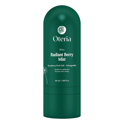Radiant Berry Mist  | With Fresh Strawberry Fruit Cells | For a radiant and youthful complexion.