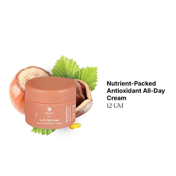 Go-To Skin Cream | With Vitamin A And E With Horse Chestnut Seed Extract | For Glowing Skin