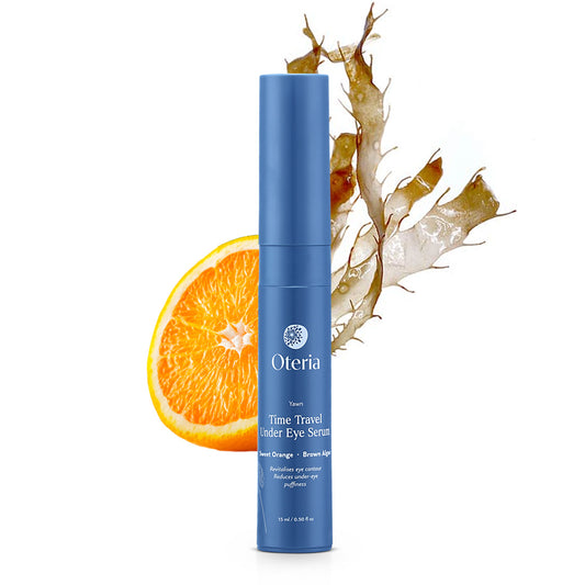Time Travel Eye Serum (15ML) | With Sweet Orange And Brown Algae | Reduces Dark Circles And Puffiness