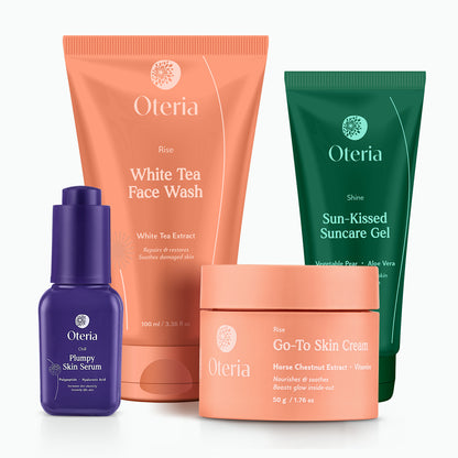 Morning to night skincare ritual